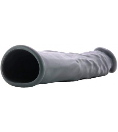 Pumps & Enlargers The Great Extender 7.5" Penis Sleeve (Grey) - Grey - C718NEYOQUR $14.53