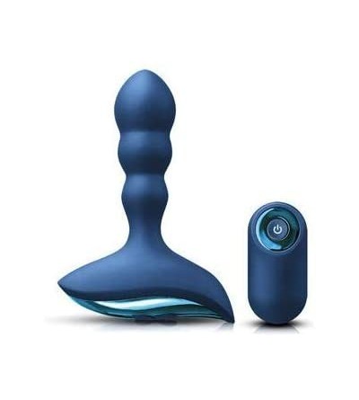 Anal Sex Toys Mach 1 with Remote Blue Prostate Anal Stimulator Massager - CK18SXS566Z $85.72