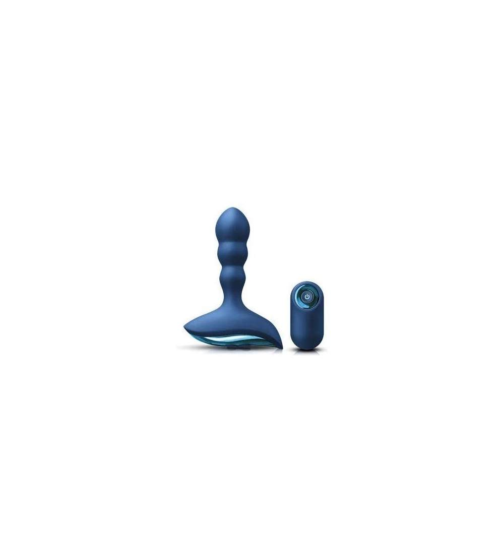 Anal Sex Toys Mach 1 with Remote Blue Prostate Anal Stimulator Massager - CK18SXS566Z $46.34
