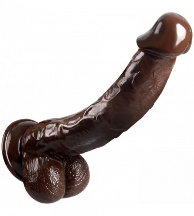Dildos Realistic Dildos- Big Dildos with Strong Suction Cup for Hand-Free Play Vagina G-spot Anal Simulate- Adult Sexy Toy fo...