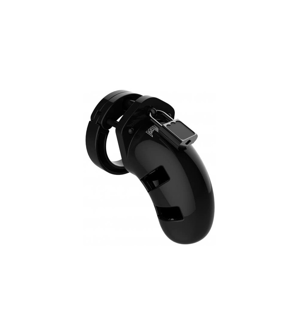 Penis Rings Model 1 Chastity - 3.5 Inch Cock Cage - Black - CS1884RYZSS $32.75