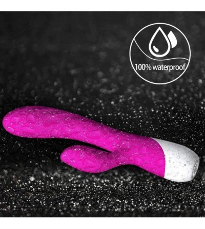 Vibrators Rabbit Vibrator G Spot Personal Massager Didlo Vibarator Sex Toy with 10 Powerful Settings for Women & Couples Quie...
