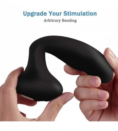 Vibrators Vibrating Prostate Massager - 10 Speeds Silicone Butt Plug- Rechargeable & Waterproof G-spot Vibrator- Anal Sex Toy...