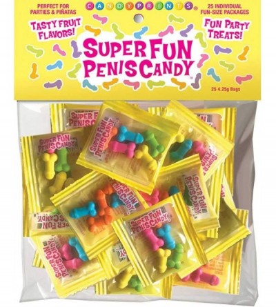 Novelties Super Fun Penis Candy - CK18M25Z2Z2 $8.34