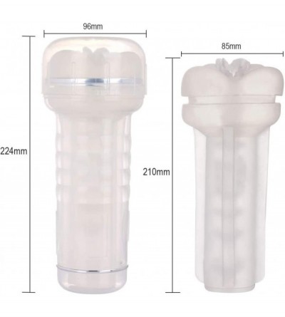 Male Masturbators Male Masturbators-Male Sex Toys Crystal Masturbator Cup Transparent Sex Sleeve Pocket Pussy Adult Sex Toys ...