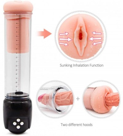 Male Masturbators Man Masturabation Stroker Best Gift for Male Pocket Puss-ey Stroker- Medical Grade Soft Skin-Like Silicone ...