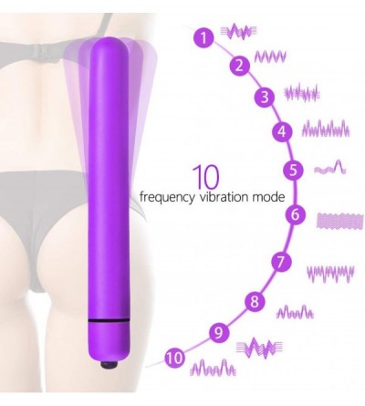 Anal Sex Toys G spot Bullet Vibrator for Precision Clit Stimulation- [Upgrade] Strong Dildo Vibrator with 10 Speed- Waterproo...