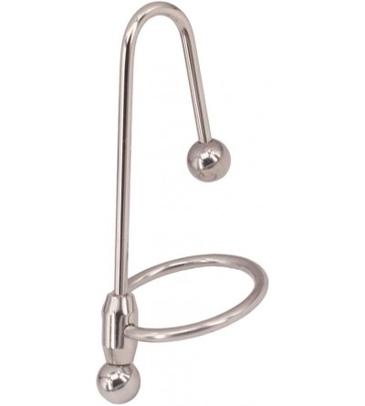 Catheters & Sounds Stainless Penis Cock Rings with Urethral Sounds Ball- Long Size - CU18KN24ZZL $22.49