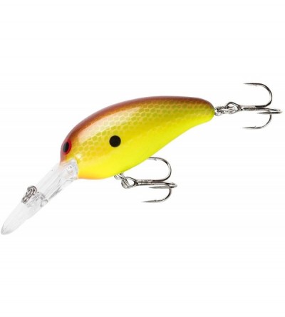 Vibrators Lures Middle N Mid-Depth Crankbait Bass Fishing Lure- 3/8 Ounce- 2 Inch - Chartreuse Killer - CF116A979WD $8.61