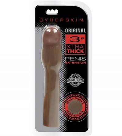 Pumps & Enlargers Original 3 Inch Xtra Thick Penis Extension Dark- Male Penis Enhancer Enlarger Intercourse Stimulator- 0.07 ...