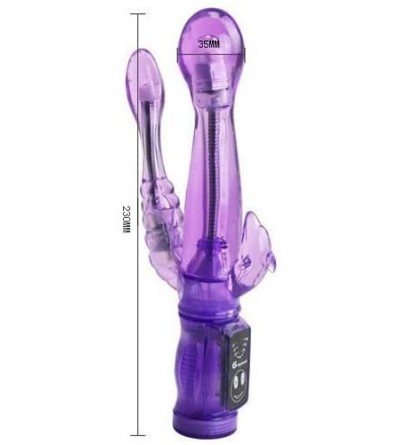 Vibrators Vagina Anal Clitoris Triple Stimulation Multi Speed Vibrators G Spot Vibration Adult Sex Toy - CU11KL8D2IZ $12.67