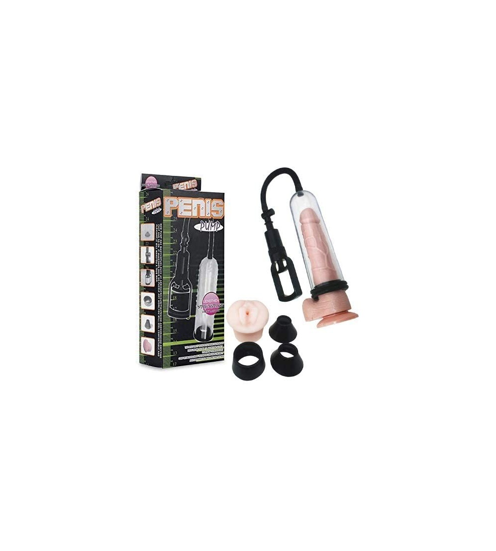 Pumps & Enlargers 9 Inch Men Air Medical Pump for Ed- for Increase Size-Manual Pressure Pump Body Massager Kit (1) - CA19D3EH...