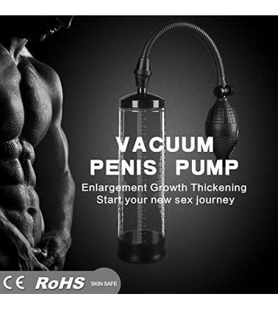 Pumps & Enlargers 2020 Hot Powerful Training Pump Men Vacuum Pump P~nnìs Extension Enlargers with Soft TPE Sleeve Manual Oper...