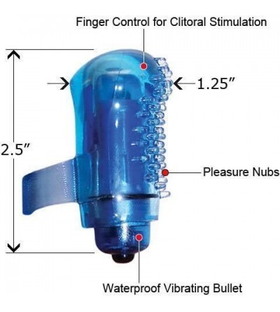 Vibrators Waterproof Mini Fingers Brush Strong Powerful Vibrator G-spot Stimulator Clitorial Stimulation Massager Adult Suppl...