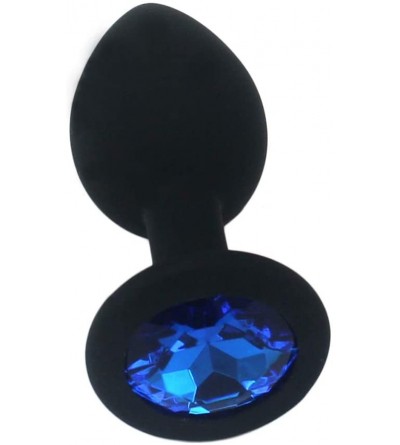 Anal Sex Toys Silicone Butt Plugs Random Color Gem- Small Trainer Toy for Beginner - CI12N36TGUC $21.72