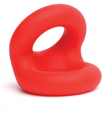 Penis Rings Rugby Ring - Trainer CockRing (Red) - Red - CK19D7LXDOE $43.11