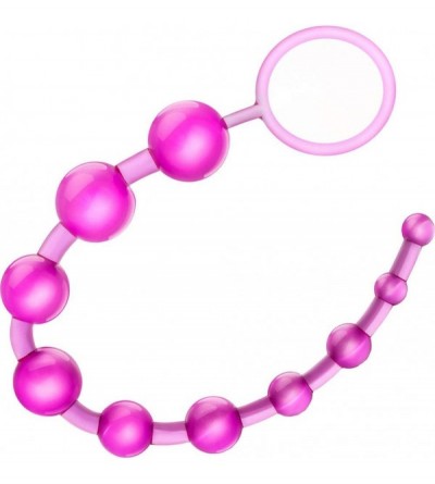 Anal Sex Toys Sassy 10 Anal Beads Pink - Pink - C9117GN5S1R $25.97