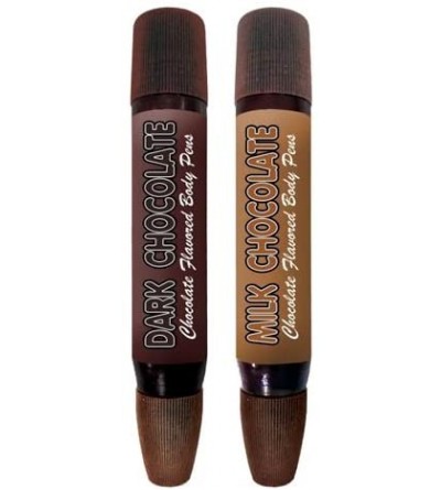 Novelties Edible Dark and Milk Chocolate Body Pens- 2 Count - CH11J1WYBIH $20.88