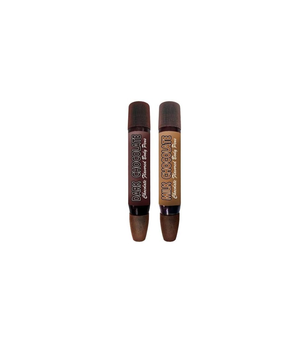 Novelties Edible Dark and Milk Chocolate Body Pens- 2 Count - CH11J1WYBIH $11.01