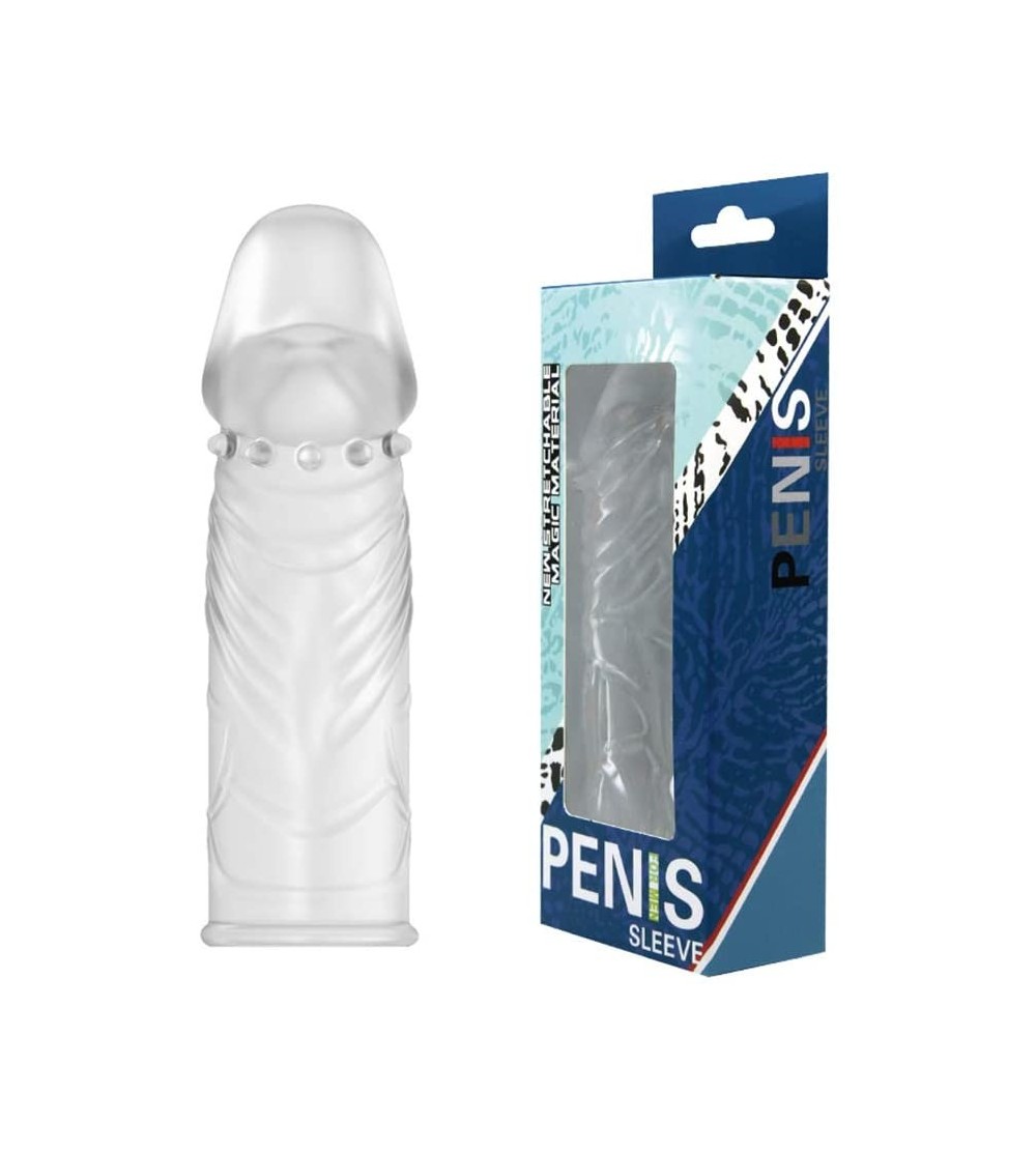 Pumps & Enlargers 1 Pc Adult Six Toy for Men Dildlo Sleeve Stimulator Extender Longlasting Enlargement Pênňís Sleeve Extender...