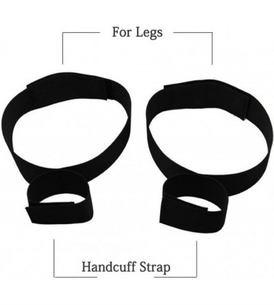 Restraints Leg Restraints Bondage Fetish Kit- Hand Ankle Restraints Harness for Sex- Wrist Ankle Cuffs with Adjustable Straps...