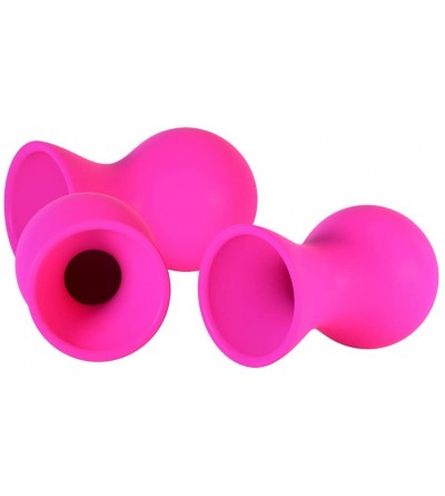 Nipple Toys Silicone Nipple Sucker Breast Enhancer & Enlargement (Pink) - Pink - C01932RUOO4 $8.18