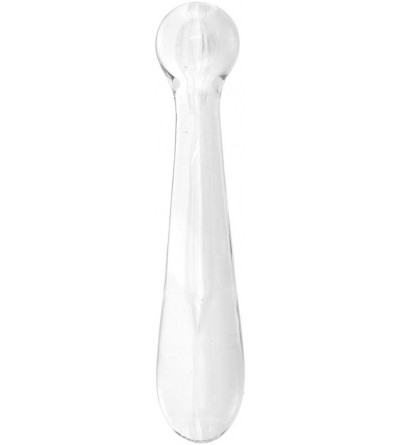 Dildos Crystal Glass Pleasure Wand and JO H20 Water Based Lube (1oz) (Clear) - Clear - C9196N2646A $47.20
