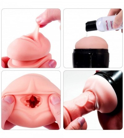 Male Masturbators Luna Male Masturbators Adult Sex Toys 3D Realistic Vagina Pocket Man Masturbation Cup Toy Realistic Texture...