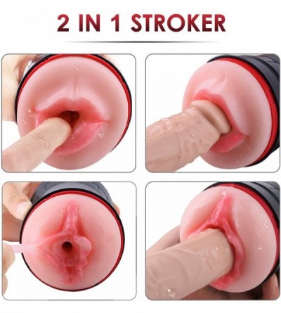 Male Masturbators Wave-Motion Vibrating Prostate Massager Anal Sex Toy Remote Controlled 9 Speeds- Male Masturbator Cup for M...