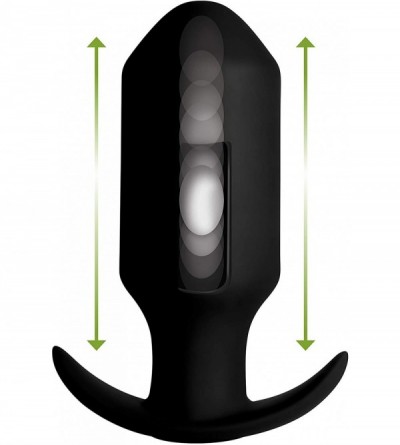 Anal Sex Toys Kinetic Thumping 7X Missile Anal Plug- 1Count- Black - Missile - C919267LCIN $108.19