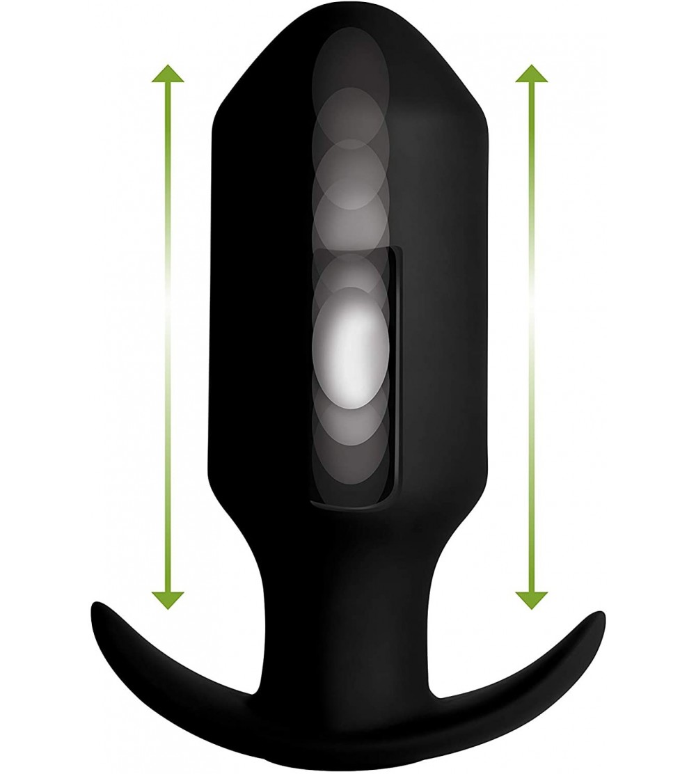 Anal Sex Toys Kinetic Thumping 7X Missile Anal Plug- 1Count- Black - Missile - C919267LCIN $42.15