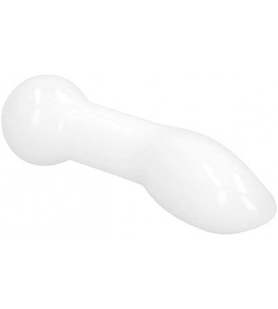 Anal Sex Toys Chrystalino Blaze Plug- White - White - CA18H3I6SRH $13.46