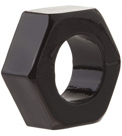 Penis Rings Hexnut Cock Ring - Black - C1118JWXGDL $22.11