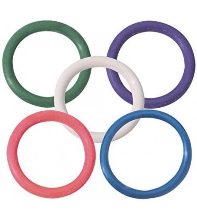 Penis Rings Rubber Cock Ring- 1.25"- 5 Multicolor Pack - C3113KWXAS5 $24.04