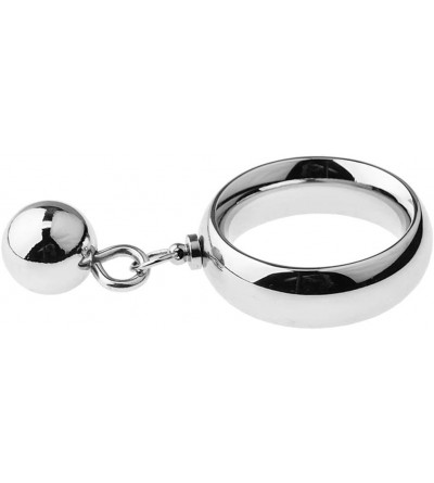 Penis Rings Cọck Rịng Vịbraiting - Vibrạting Cọckrịng with Pendant Ball Male Delay Exercise - 50 - CZ19HGWIMD0 $22.58