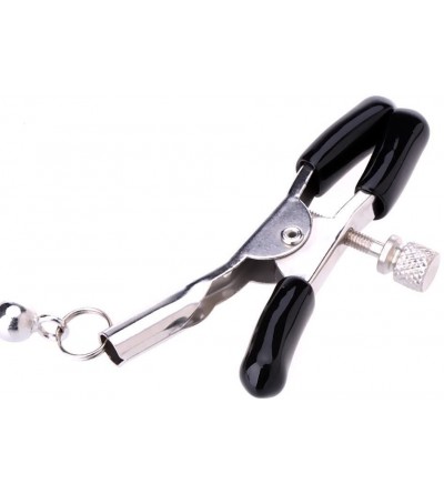Nipple Toys SM Nipple Clamps with Metal Chain - CL11V25CZ0H $13.08