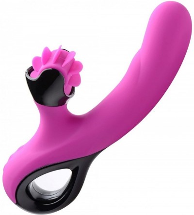 Vibrators G-Spin Silicone Vibrator with Spinning Clitoral Stimulator- 1 Count - CJ185LII4OM $34.19