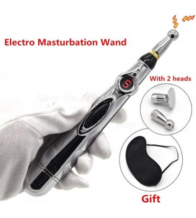 Vibrators Electro Fantasy Wand Sex Massager Penis/Nipple/Clitoral Stimulation Medical Themed Electric Shock Adult Sex Toys fo...