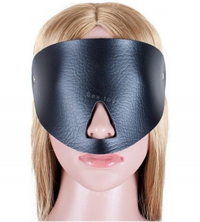 Blindfolds Fetish Eye Mask Blindfold Open Nose Mask Bondage Sex Toys Restraint - CS12HCF10RT $15.71