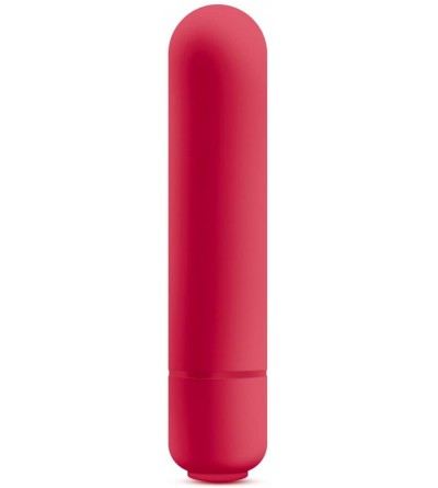Vibrators Pop Vibe - Waterproof 10 Function Bullet Clit Nipple Satin Smooth Micro Vibrator for Women - Cherry Red - Cherry Re...