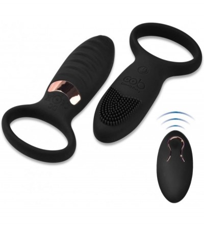 Penis Rings Vibrating Cock Ring Silicone Penis Ring Vibrator Rechargeable Remote Control 10-Speed Vibrators Sex Toy for Male ...