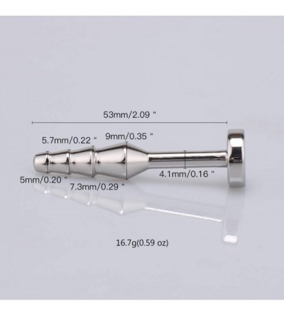 Catheters & Sounds Male Urethral Plug Solid 304 Stainless Steel Catheter Model-AS077 7-21days delivery - CS19DAXCS5K $23.21
