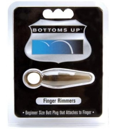 Anal Sex Toys Bottoms Up Finger Rimmer Smoke ( 2 Pack ) - C011HJY2GHR $7.06