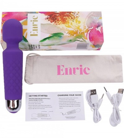 Vibrators Wireless- Waterproof Personal Wand Massager - Top Rated - Powerful & Quiet - Relieves Stress & Tension - 8 Speeds &...