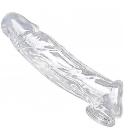 Penis Rings Clear Penis Enhancer + Ball Stretcher - CU199GENSO6 $16.56