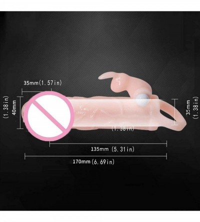 Pumps & Enlargers Male Extension Extender Sleeve Girth Enhancer for Men Realistic-?îld? Toy Adult Six Products - CR19HH0ER3A ...