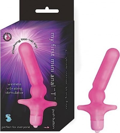 Anal Sex Toys My First Wireless Vibrating Mini Anal-t- Pink - CF114A6JXRR $13.03