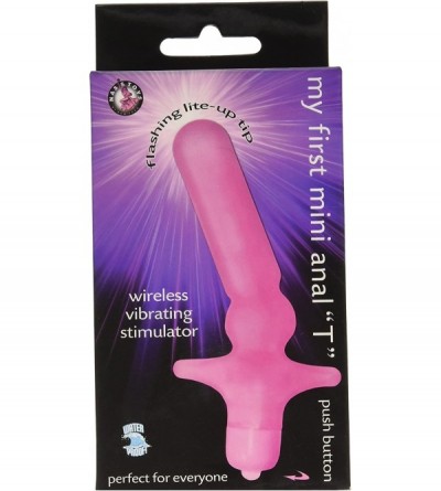 Anal Sex Toys My First Wireless Vibrating Mini Anal-t- Pink - CF114A6JXRR $13.03