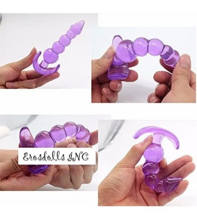 Anal Sex Toys Erosdolls Anal Plug Adult Silicone Butt Plug Female Sex Product Toys for Valentine's Day Gift(Purple) - C117Z6A...