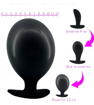 Anal Sex Toys Silicone Expand Inflatable Plug - Body- Medical Grade Waterproof Butt Sex Toy for Adult Beginner - CI193TCQGLE ...
